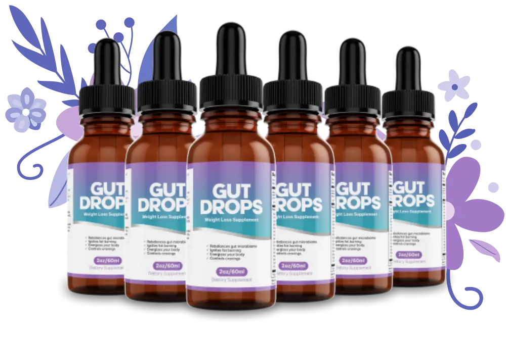 Gut Drops-6-bottles